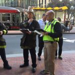 High rise training and fire officer testing in San Francisco with Chief Freddie
