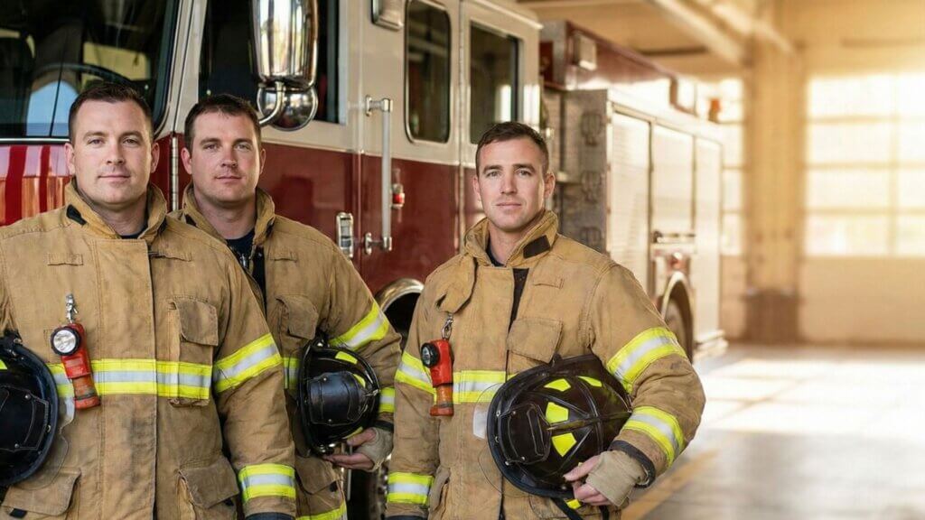 3 Firefighters